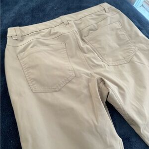 Men’s Lululemon ABC Pants Slim Fit Trench Beige